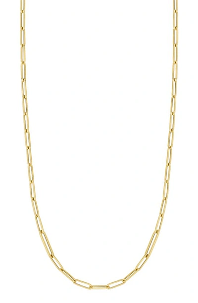 Roberto Coin 18k Yellow Gold Paper Clip Chain Necklace