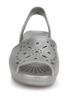 Kenneth Cole Reaction Women's Fine Eva Platform Wedge Women's Shoes In Pewter