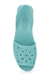 Kenneth Cole Reaction Women's Fine Eva Platform Wedge Women's Shoes In Turquoise