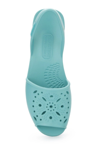 Kenneth Cole Reaction Women's Fine Eva Platform Wedge Women's Shoes In Turquoise