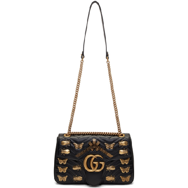 Gucci Marmont Medium Size White Leather Shoulder Bag | IUCN Water