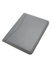 Royce New York Leather Suede-lined Writing Portfolio In Black