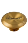 Le Creuset Small Signature Knob In Gold