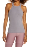 Alo Yoga Insight Racerback Tank In Purple Dusk