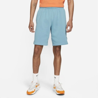 Nike Sportswear Club Men's Cargo Shorts In Cerulean/cerulean/white