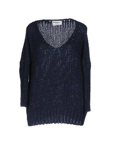 Essentiel Antwerp Sweater In Dark Blue