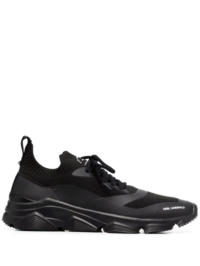 Karl Lagerfeld Men's Shoes Trainers Sneakers In Black