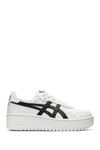 Asics Japan S Pf Platform Sneaker In White/black