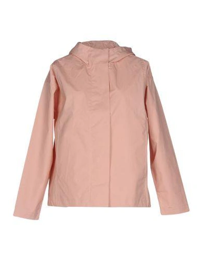 Stutterheim Full-length Jacket In Light Pink | ModeSens