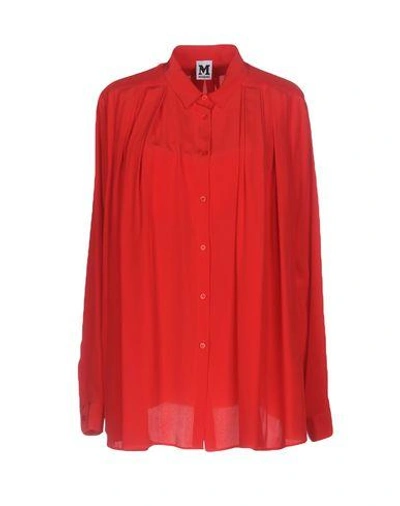 M Missoni Shirts In Red