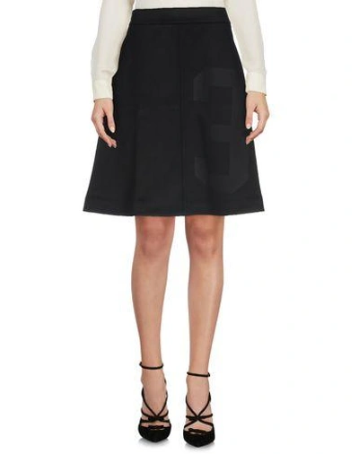 Wood Wood Knee Length Skirt In Black