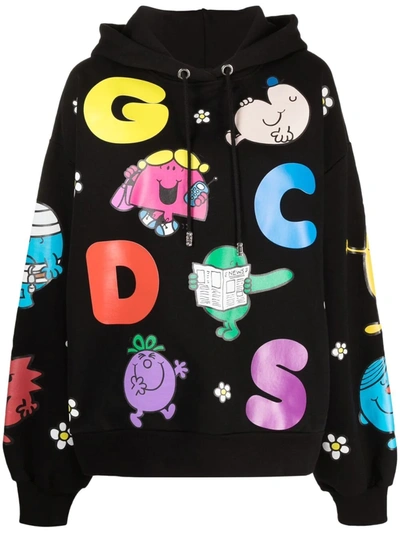 Gcds Mr. Men And Little Miss Graphic-print Hoodie In Multi