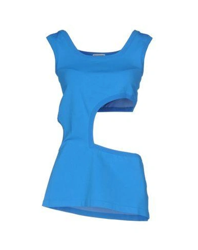 Paco Rabanne Tops In Blue