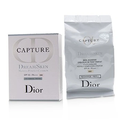 Dior Capture Dreamskin Moist & Perfect Cushion Spf 50 Refill In # 000