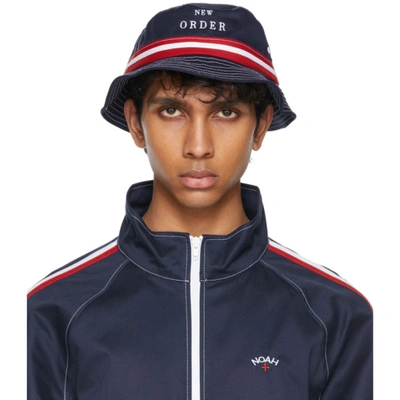 Noah Navy & Red New Order Edition Crusher Bucket Hat