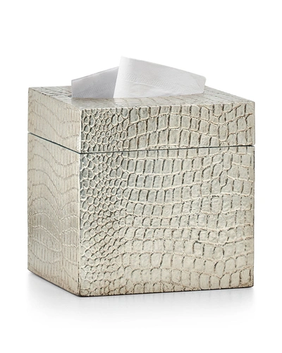 Labrazel Crocodile Silver Tissue Cover