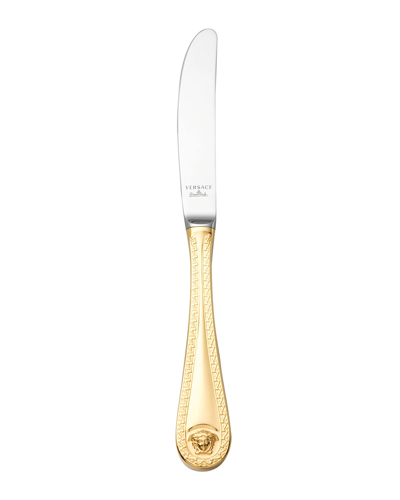 Versace Medusa Gold-plated Table Knife