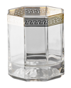Versace Medusa D'or Whiskey Double Old-fashioned Glasses, Set Of 2
