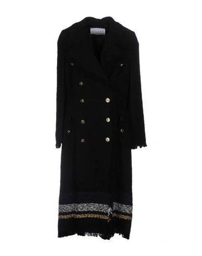 Sonia Rykiel Coat In Black