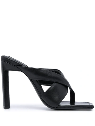 Senso Sofie I Leather Sandals In Schwarz