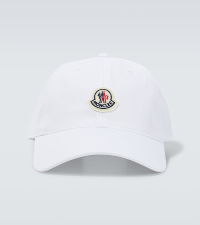 Moncler Logo-patch Baseball Cap In Multi-colored