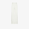 Jil Sander High-waist Straight-leg Trousers In White