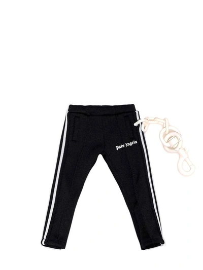 Palm Angels Mini Track Pants Keyring In Black