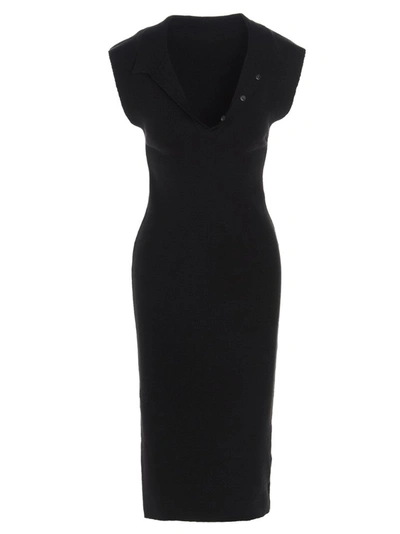 Jacquemus La Robe Santon Dress In Black