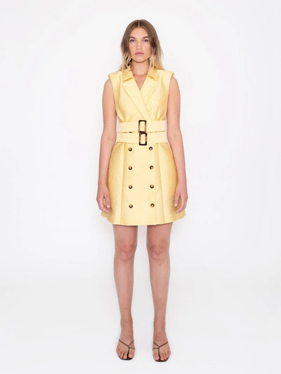 Aéryne Erika Dress In Yellow