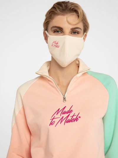 Aéryne Made To Match Face Mask In Pink