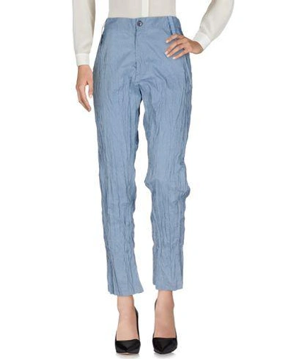 Ermanno Scervino Casual Pants In Slate Blue
