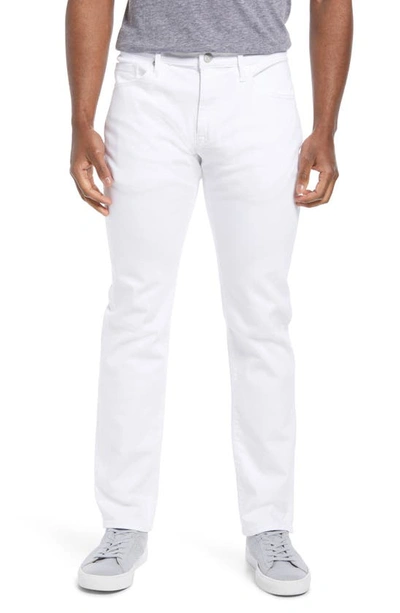 Mavi Jeans Marcus Slim Straight Leg Jeans In White Miami