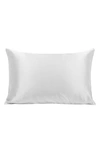 Night Vegan Satin Pillowcase In White