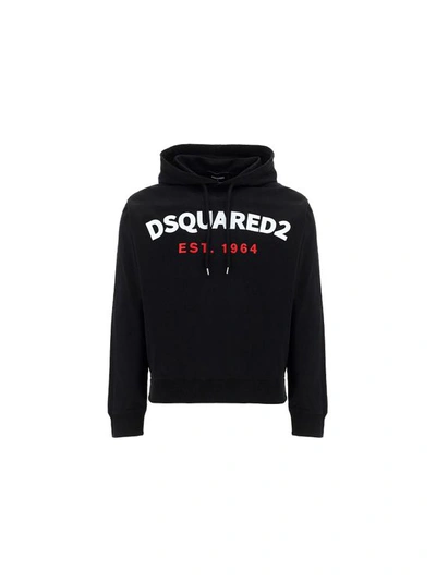 Dsquared2 Men's S71gu0442s23851900 Black Other Materials Sweatshirt