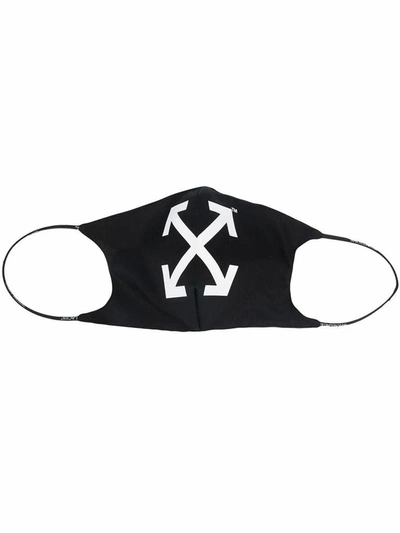 Off-white Men's Black Cotton Mask