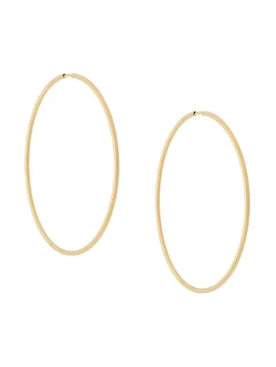 Maria Black Senorita 70 Hoops In Gold