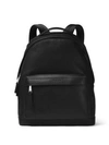 Michael Kors Leather Backpack In Black