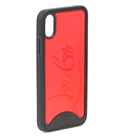 Christian Louboutin Loubiphone Sneakers Iphone X/xs Case In Red