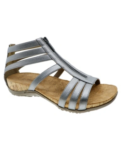 Bearpaw Women's Layla Ii Wide Sandals Women's Shoes In Gunmetal