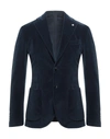 Lbm 1911 Suit Jackets In Dark Blue