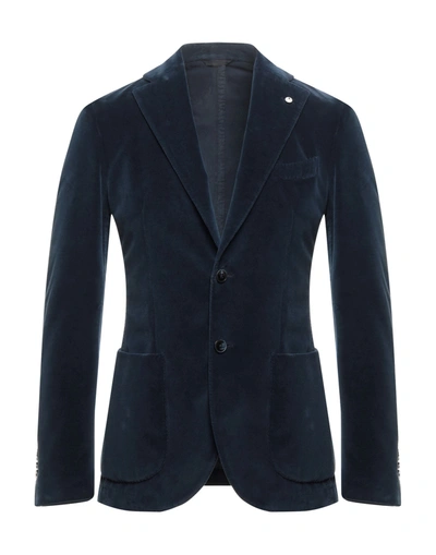 Lbm 1911 Suit Jackets In Dark Blue