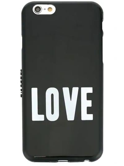 Givenchy Love Printed Rubber Iphone 6 Case In Black