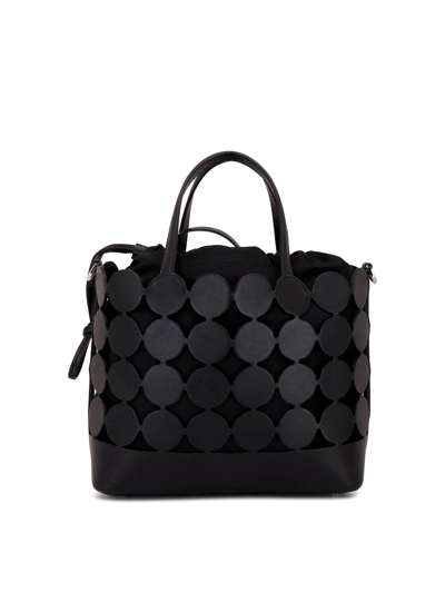 Pierre Hardy Bulles Cut-out Detail Tote Bag In Black