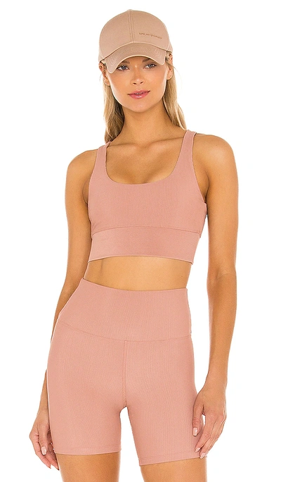 Beach Riot Leah Tank Sport Top In Living Coral