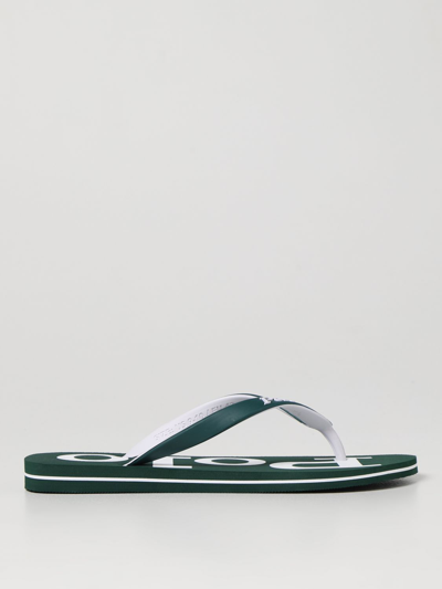 Polo Ralph Lauren Men's Flip Flops Sandals In Green