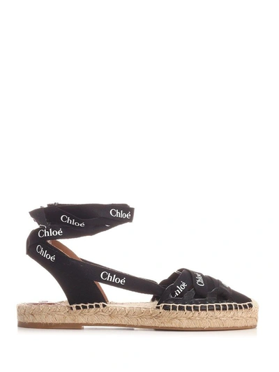 Chloé Women's Black Other Materials Sandals