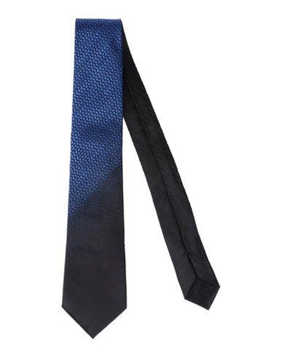 Versace Ties In Blue