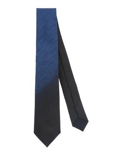Versace Tie In Bright Blue