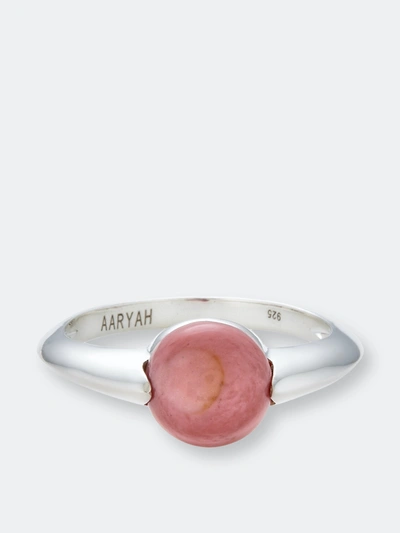Aaryah Avan Pink Opal Ring