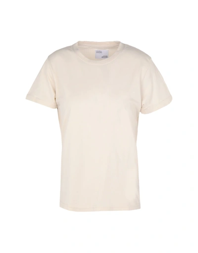 Colorful Standard T-shirts In White